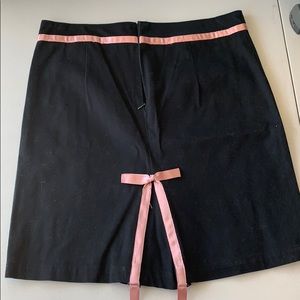 Black and pink skirt